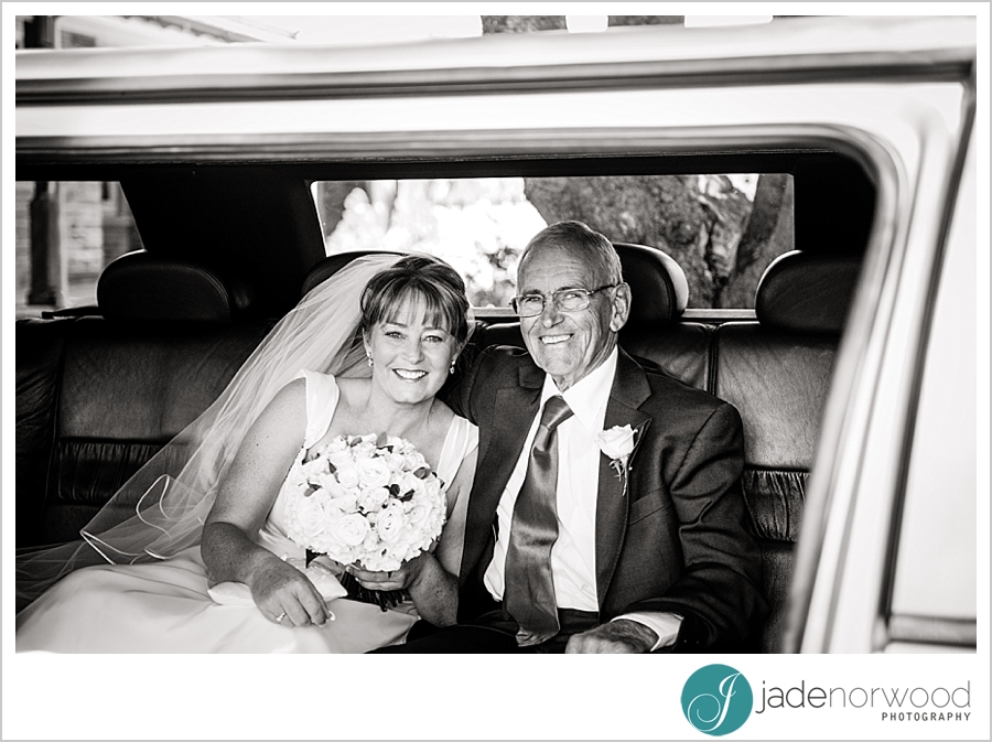 father of the bride at partridge house weddings photos