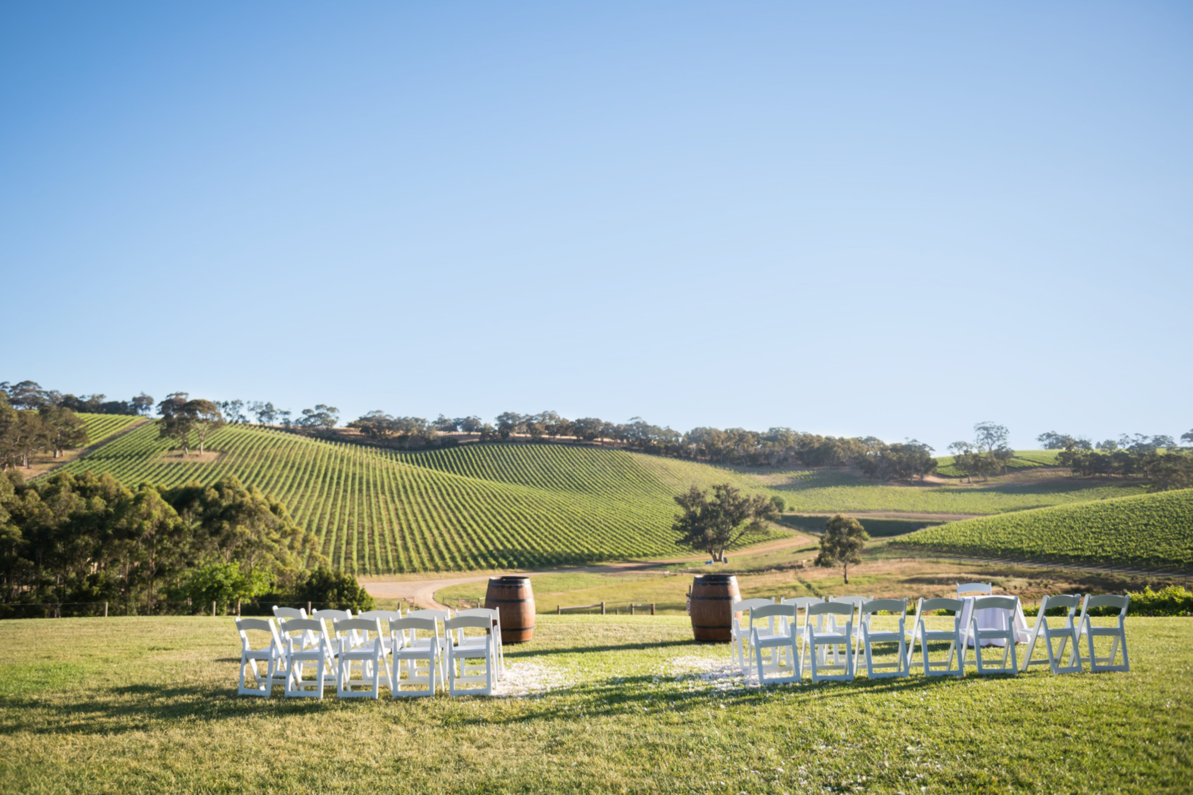 longview winery wedding ceremony