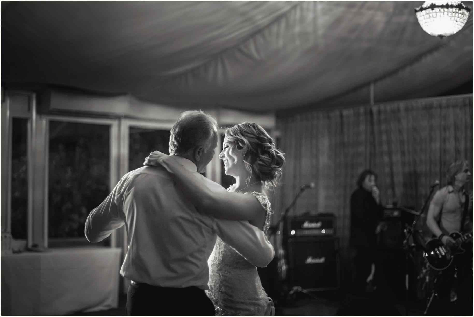 father and daughter first dance mount lofty house wedding