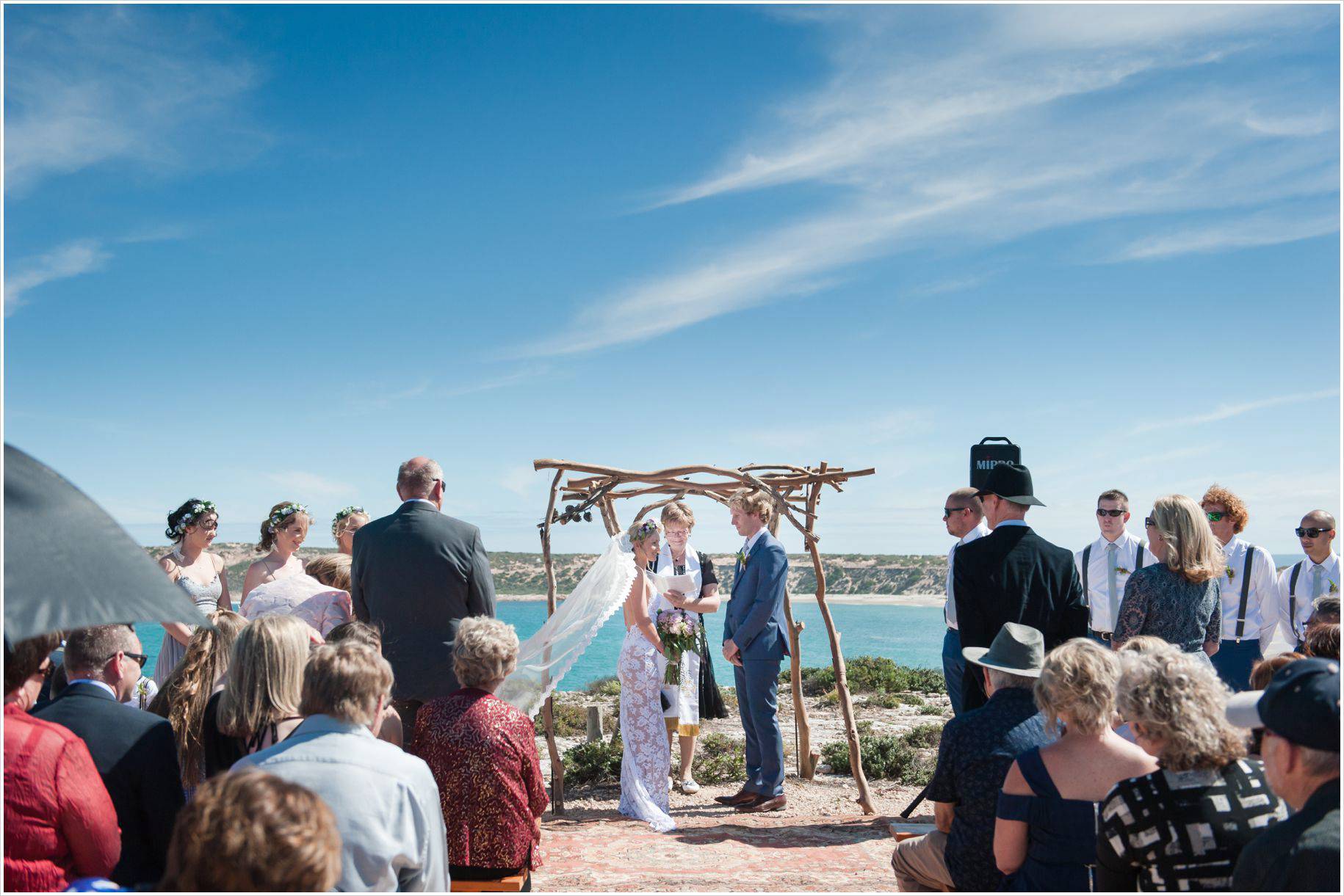 Tipi bohemian beach outdoor tepee wedding