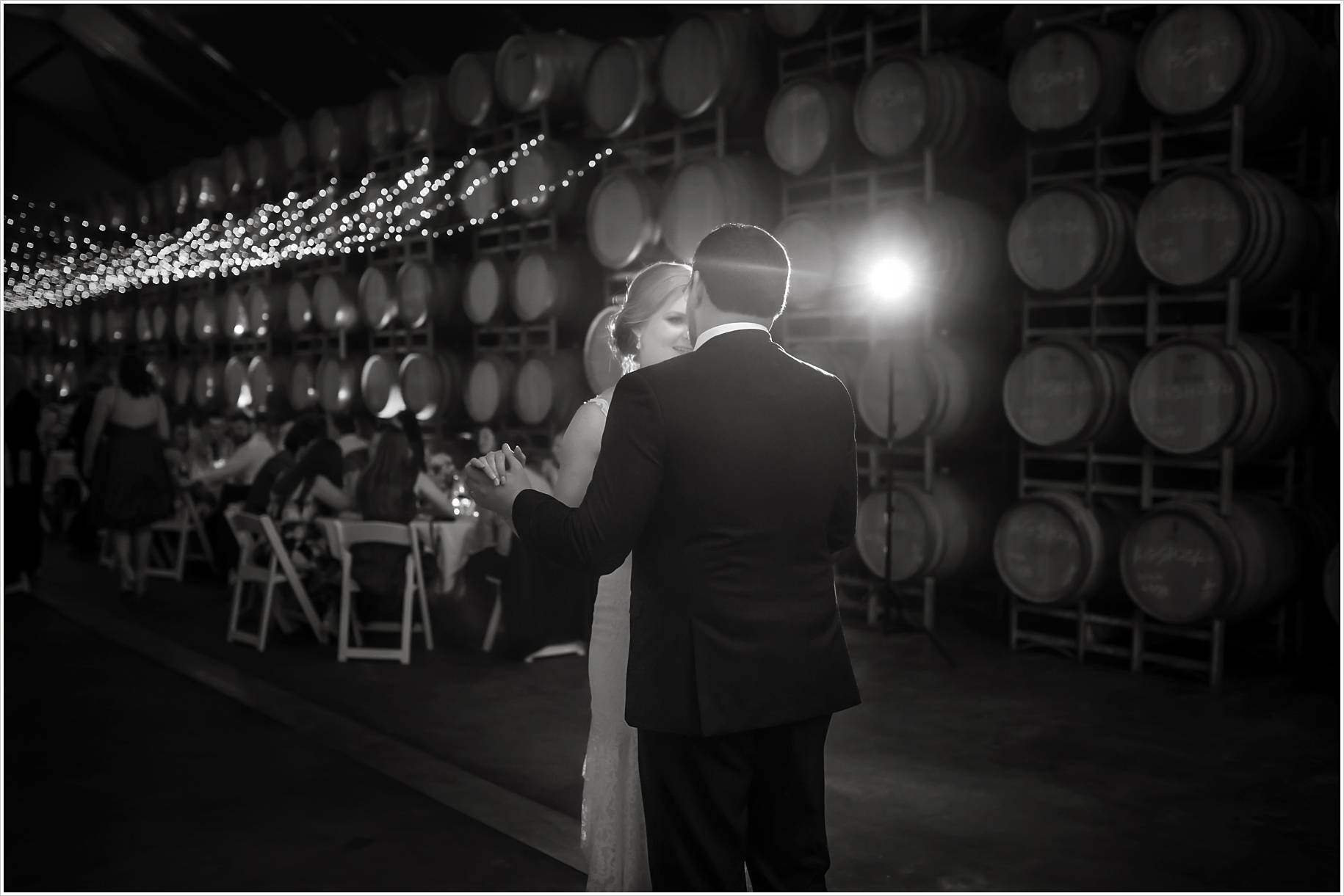 first dance Barossa winery wedding photos