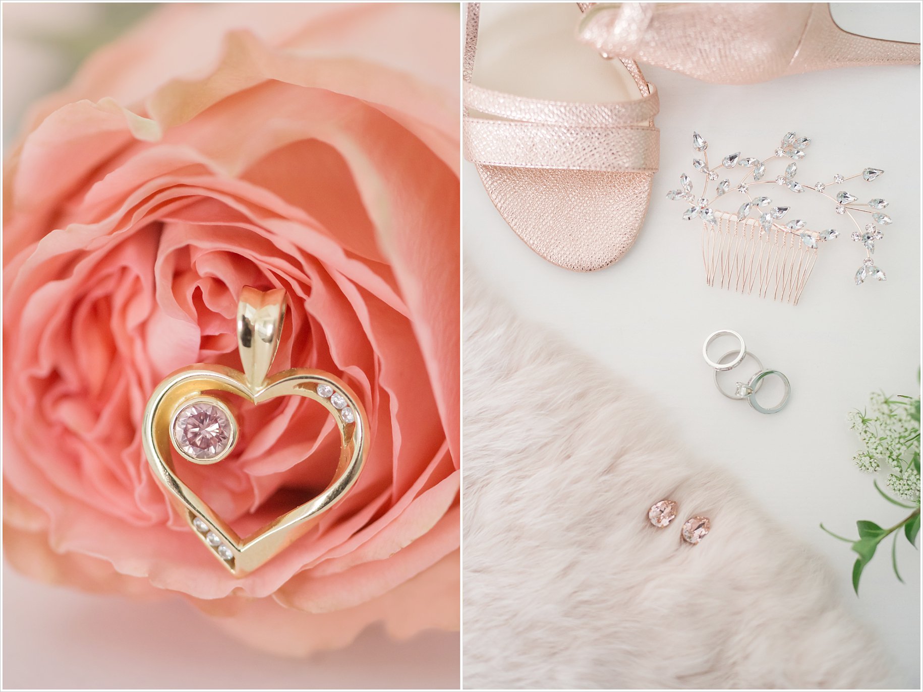 wedding ring pink diamonds