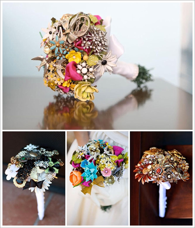 real-fake-flowers-bridal-bouquet