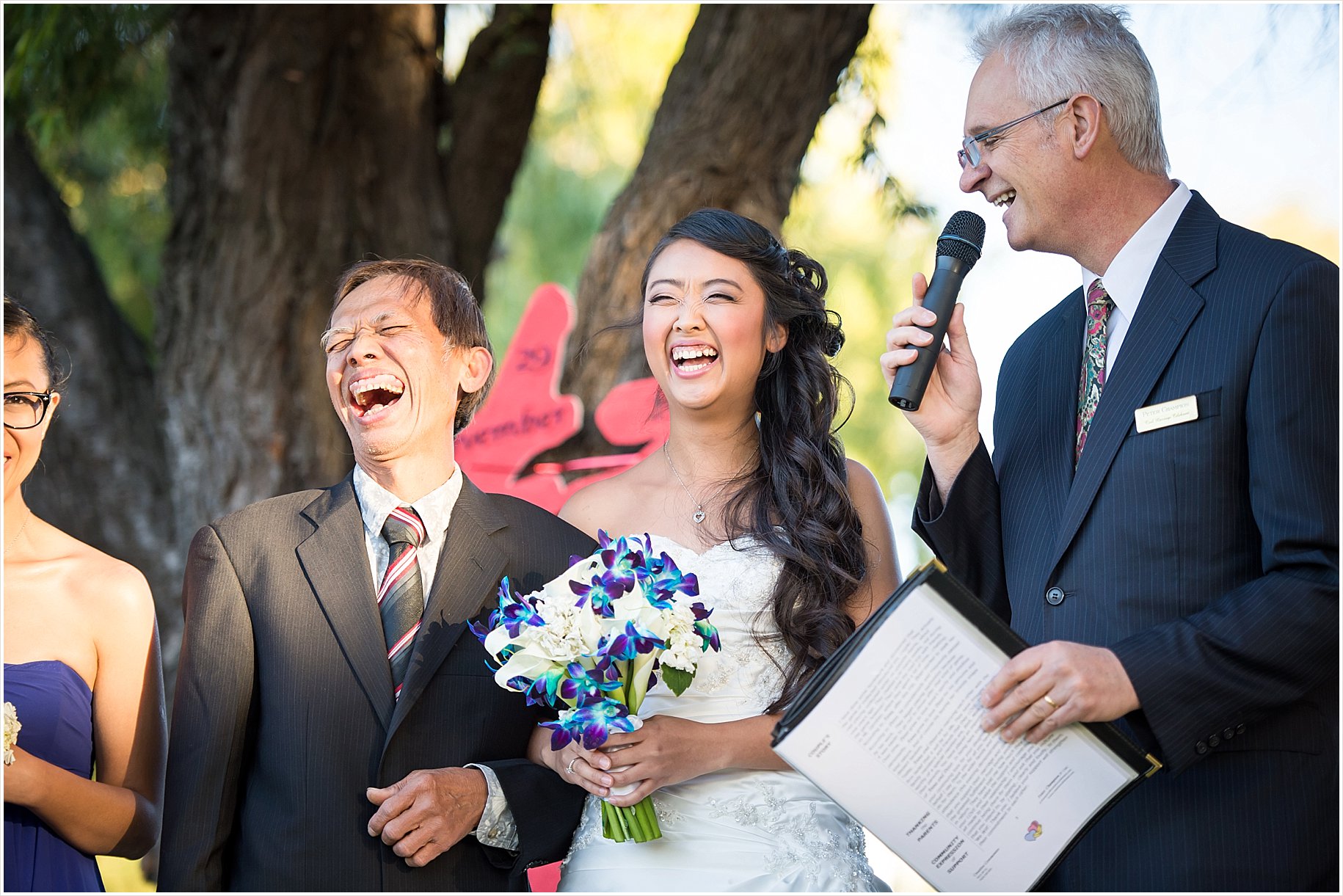 Chinese Australian wedding double happiness red tea ceremony