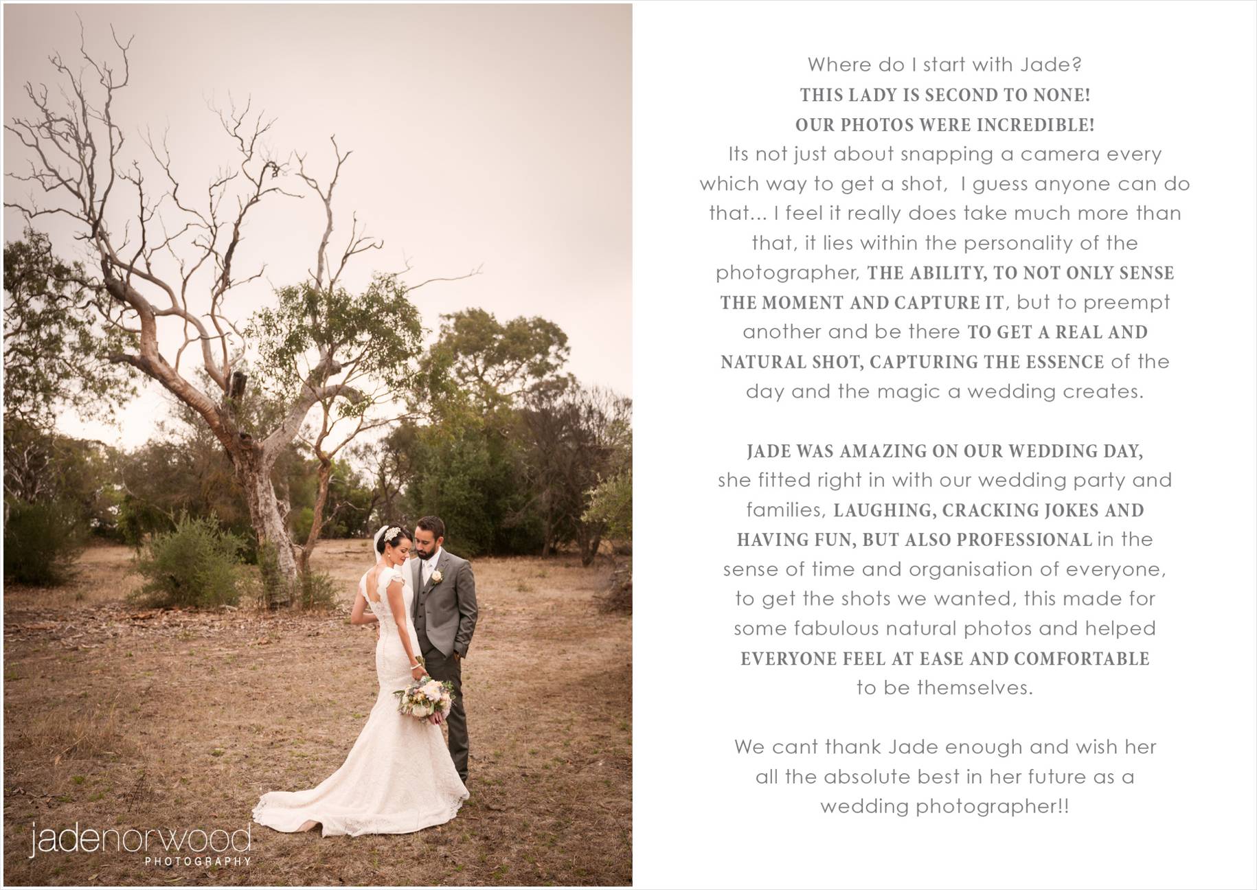 reviews on jade norwood photography