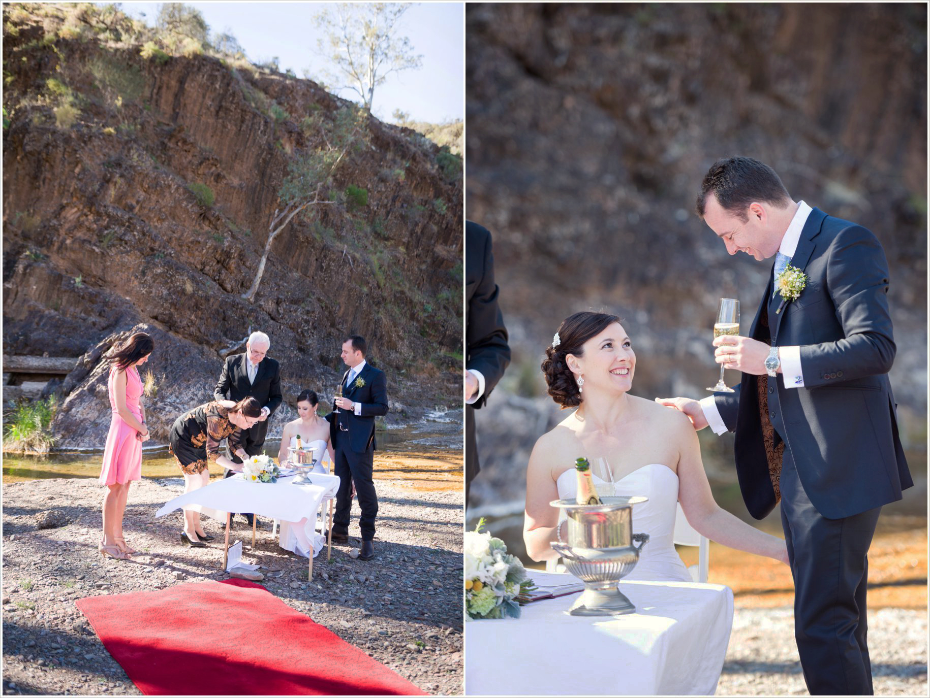 parachilna gorge wedding
